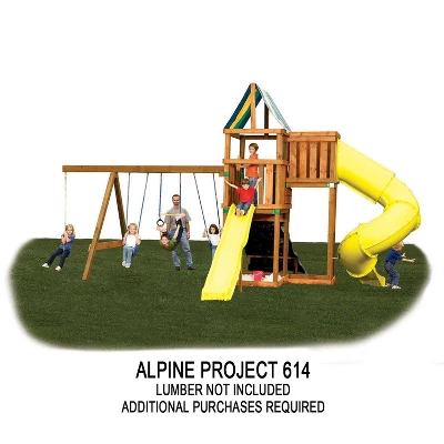 Swing-N-Slide Alpine DIY Playset Hardware Kit (Wood And Slide Not Included) 2 Swing-N-Slide Alpine DIY Playset Hardware Kit (Wood And Slide Not Included) - Image 2