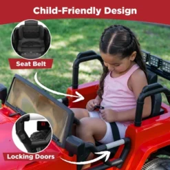 Best Choice Products 12V Kids Ride On Truck Car W/ Remote Control, Spring Suspension, Bluetooth, LED Lights -LITTLE TIKES Shop GUEST bf682ef7 8f1e 4d6d 9acf 770820ae15da