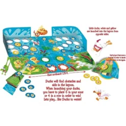 Bontus Like Ducks To Water Family Board Game | For 2-4 Players