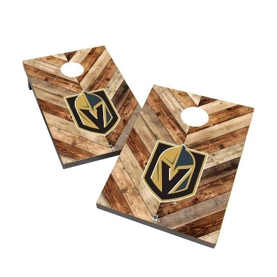 NHL Vegas Golden Knights 2'x3' Cornhole Bag Toss Game Set 1 NHL Vegas Golden Knights 2'x3' Cornhole Bag Toss Game Set