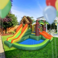 Cloud 9 Bounce House, Jungle Theme, With Blower - Inflatable Bouncer With Two Slides, Jumping Area, And Ball Pit 11 Cloud 9 Bounce House, Jungle Theme, With Blower - Inflatable Bouncer With Two Slides, Jumping Area, And Ball Pit -LITTLE TIKES Shop GUEST c0bb1e64 c796 419c 8458 daee6e3d0727