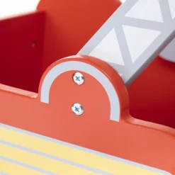 HearthSong 2-in-1 Wooden Fire Truck Walker And Push Toy For Toddlers, With Non-Marking Wheels And Toy Storage -LITTLE TIKES Shop GUEST c16ede9b 1fda 436c 8cdf 877cd74064ba