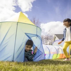 HearthSong 4-Piece Pop-Up Rainbow Play Tents (2) And Tunnels (2) With Mesh Tops For Indoor And Outdoor Play -LITTLE TIKES Shop GUEST c19c4865 fbb1 4005 ae3d 7ffe03a7e58a