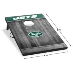 NFL New York Jets 2'x3' Cornhole Board - Gray
