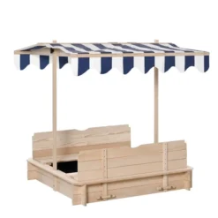 Outsunny Covered Sandbox With Lid With Adjustable Canopy For Kids, Outdoor Play Equipment With Benches, Backyard Outdoor Activity Sensory Toy, Wood 7 Outsunny Covered Sandbox With Lid With Adjustable Canopy For Kids, Outdoor Play Equipment With Benches, Backyard Outdoor Activity Sensory Toy, Wood -LITTLE TIKES Shop GUEST c218706b 299e 4def 88dc 1a0c898823bd