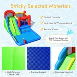 Costway Inflatable Water Slide Kids Jumping Bounce Castle W/ Ocean Balls Blower Excluded 15 Costway Inflatable Water Slide Kids Jumping Bounce Castle W/ Ocean Balls Blower Excluded -LITTLE TIKES Shop GUEST c233a10e 33a3 48b4 ad44 9d02a235d391