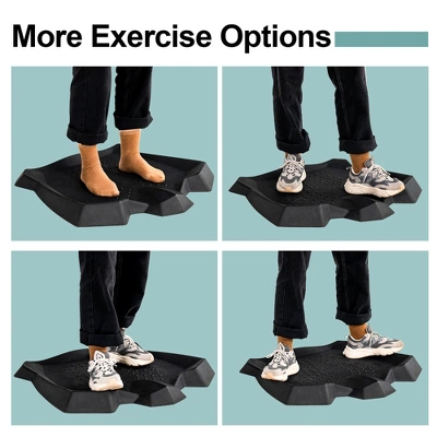 Costway Portable Anti-Fatigue Standing Mat W/Massage Points Diverse Terrain Home Office 4 Costway Portable Anti-Fatigue Standing Mat W/Massage Points Diverse Terrain Home Office - Image 4