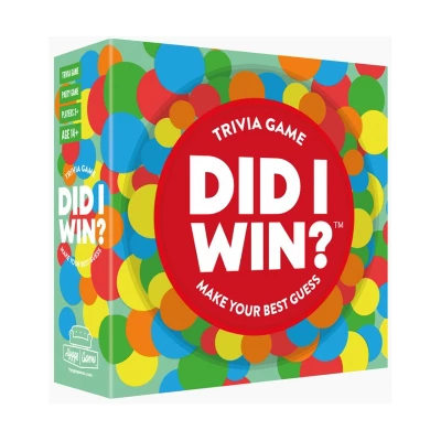 Did I Win? Board Game 1 Did I Win? Board Game