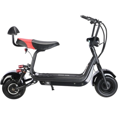 MotoTec Mini Fat Tire 48v 500w Electric Scooter Black 1 MotoTec Mini Fat Tire 48v 500w Electric Scooter Black