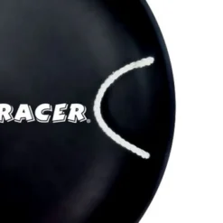 Slippery Racer ProDisc 26 Inch Heavy Duty Aluminum Iron Alloy Metal Kids Winter Saucer Snow Sled With Dual Riveted Soft Grip Rope Handles, Black
