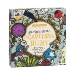 Professor Puzzle USA, Inc. Alice In Wonderland White Rabbits Scavenger Hunt