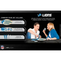 MasterPieces Officially Licensed NFL Detroit Lions Wooden Cribbage Game For Adults -LITTLE TIKES Shop GUEST c393599f 71db 4f32 8399 2d11cf85c913