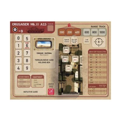 GMT Games Tank Duel Expansion #1 - North Africa Board Game 1 GMT Games Tank Duel Expansion #1 - North Africa Board Game