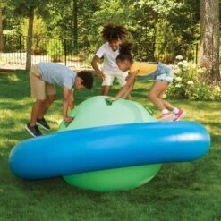 Hearthsong Rock With It Giant Inflatable Dome Rocker Bouncer With 6 Handles For Kids Outdoor Active Play -LITTLE TIKES Shop GUEST c424d134 b2d4 43bf a93f 43e6625d662f