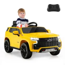 Costway 12V Kids Ride On Car Chevrolet Tahoe Electric Truck SUV Remote W/ Light & Music -LITTLE TIKES Shop GUEST c438994a dec1 4cd4 9544 217526776e62