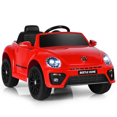 Costway 12V Kids Ride On Car Licensed Volkswagen Beetle W/ Remote Control & Music 8 Costway 12V Kids Ride On Car Licensed Volkswagen Beetle W/ Remote Control & Music - Image 8