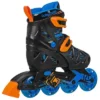Roller Derby Tracer Kids' Adjustable Inline Skate - Black/Blue