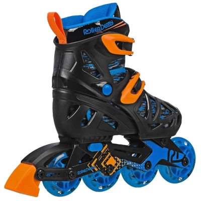 Roller Derby Tracer Kids' Adjustable Inline Skate - Black/Blue 1 Roller Derby Tracer Kids' Adjustable Inline Skate - Black/Blue