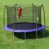 Skywalker Trampolines 12 Feet Round Trampoline With Enclosure - Blue
