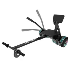 Hover-1 Chrome 2.0 Hoverboard/Buggy Combo - Black