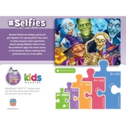 MasterPieces 100 Piece Jigsaw Puzzle - Selfies Spooky Smiles - 14"x19" -LITTLE TIKES Shop GUEST c69c9960 40be 42df bfde 1703cc98e0e9