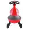 Toy Time Ride-On Zig-Zag Car - Twist And Wiggle Car, Red/Black
