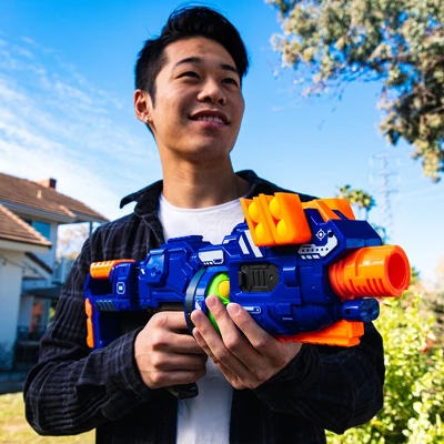 Best Choice Products Electric Customizable Soft Foam Ball Long-Distance Blaster Toy W/ Barrel Extension, 12 Balls, Bipod 2 Best Choice Products Electric Customizable Soft Foam Ball Long-Distance Blaster Toy W/ Barrel Extension, 12 Balls, Bipod - Image 2