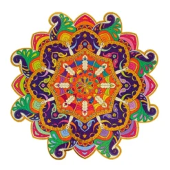 Kulture Khazana Family Rangoli Diwali Holi Floor Puzzle - 150pc