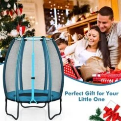 Costway 4ft Kids Trampoline Recreational Bounce Jumper W/Enclosure Net Outdoor Indoor -LITTLE TIKES Shop GUEST ca523e1e 5853 41cb 86a4 c304f23d93b4