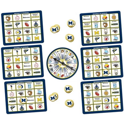 MasterPieces Kids Games - NCAA Michigan Bingo Game 2 MasterPieces Kids Games - NCAA Michigan Bingo Game - Image 2