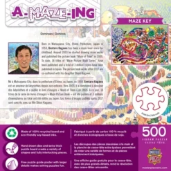 MasterPieces A-Maze-Ing 500 Piece Jigsaw Puzzle - Dominoes - 15"x21" 7 MasterPieces A-Maze-Ing 500 Piece Jigsaw Puzzle - Dominoes - 15"x21" -LITTLE TIKES Shop GUEST cb029834 c927 409d 9b87 a85ad70e4bbe