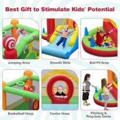 Costway Candy Land Theme Kids Inflatable Bounce Castle With 735W Air Blower Indoor Outdoor 15 Costway Candy Land Theme Kids Inflatable Bounce Castle With 735W Air Blower Indoor Outdoor -LITTLE TIKES Shop GUEST cb2e9c5a 9eb1 4ca8 a253 66bff6917347