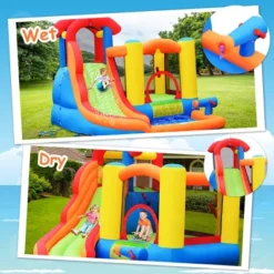 Costway Inflatable Bounce House Kid Water Splash Pool Slide Jumping Castle W/740W Blower 15 Costway Inflatable Bounce House Kid Water Splash Pool Slide Jumping Castle W/740W Blower -LITTLE TIKES Shop GUEST cb9e3b56 a83a 486d ae18 2d4bbbf6745e