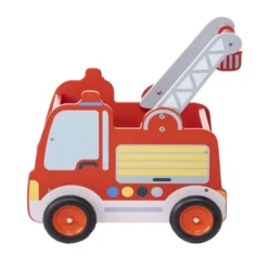 HearthSong 2-in-1 Wooden Fire Truck Walker And Push Toy For Toddlers, With Non-Marking Wheels And Toy Storage -LITTLE TIKES Shop GUEST cba0dd79 bd7f 40c4 ac25 83fa03708850