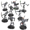 Monster Protectors Painted Fantasy Gnoll Mini Figures For D&D - 1", 8 Pieces