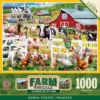 MasterPieces 1000 Piece Puzzle - Weekends On The Farm - 19.25"x26.75"