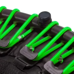 LEAPS & REBOUNDS 40" Round Mini Fitness Trampoline & Rebounder Indoor Home Gym Exercise Equipment Low Impact Workout For Adults, Green