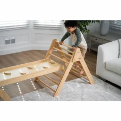 Avenlur Hazel - Wood Pikler Triangle Set With Ladder Slide And Rocker -LITTLE TIKES Shop GUEST cc82b6b2 df19 4cac 98a8 5ad9eca8493f