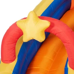 Outsunny 5-in-1 Inflatable Water Slide Kids Bounce House Space Theme Includes Slide Trampoline Pool Cannon Climbing Wall With 450W Air Blower -LITTLE TIKES Shop GUEST cc88662d 2be9 4b37 91a1 80ae43998056