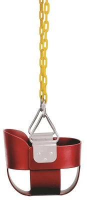 New Bounce Toddler/Baby Bucket Swing Seat - High Back Rust-Proof Swing