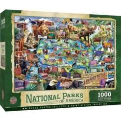 MasterPieces Inc National Parks Of America 1000 Piece Jigsaw Puzzle