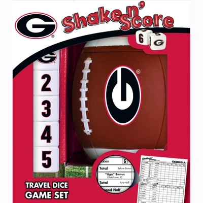 MasterPieces Officially Licsenced NCAA Georgia Bulldogs Shake N' Score Dice Game For Age 6 And Up 1 MasterPieces Officially Licsenced NCAA Georgia Bulldogs Shake N' Score Dice Game For Age 6 And Up