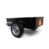 ERTL Case IH Black Pedal Trailer With SMV Decal 12994-CaseIH