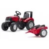 Falk Case IH Puma 240CVX Pedal Tractor Ride On With Trailer, FA996AB