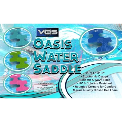 Vos Oasis Ultra Buoyant Lightweight Double Sided Foam Water Saddle Float Seat For Pool And Beach, Supports Kids And Adults Up To 225 Pounds 4 Vos Oasis Ultra Buoyant Lightweight Double Sided Foam Water Saddle Float Seat For Pool And Beach, Supports Kids And Adults Up To 225 Pounds - Image 4