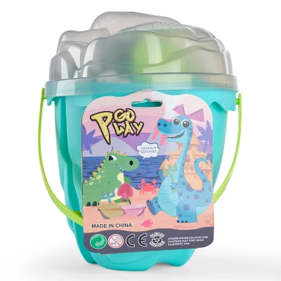 Top Race Dinosaur Beach Toys And Sand Tools - 21 Pieces 4 Top Race Dinosaur Beach Toys And Sand Tools - 21 Pieces - Image 4