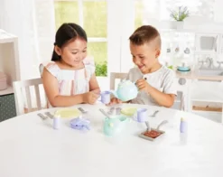 Kidoozie Just Imagine Classy Kitchen Playset, Includes 22 Kitchen Accessories, For Ages 2+