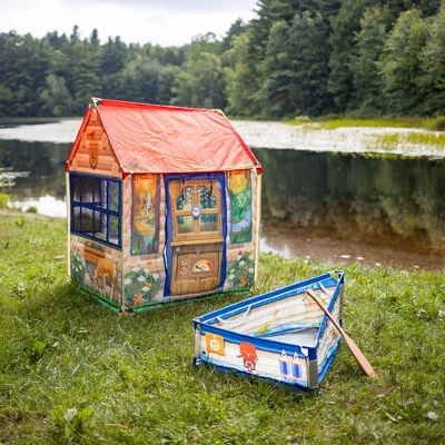 Melissa & Doug Let's Explore Park Ranger Cabin And Boat 3 Melissa & Doug Let's Explore Park Ranger Cabin And Boat - Image 3