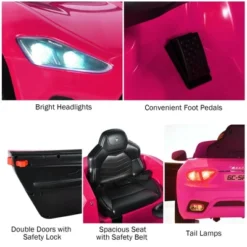 Costway 12V Kids Ride On Car Maserati GranCabrio Licensed W/ Remote Control& Lights Pink 13 Costway 12V Kids Ride On Car Maserati GranCabrio Licensed W/ Remote Control& Lights Pink -LITTLE TIKES Shop GUEST d1d46761 c201 408c 99b4 df2ffe35dae8