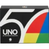 Mattel UNO Premium 50th Anniversary Edition Matching Card Game